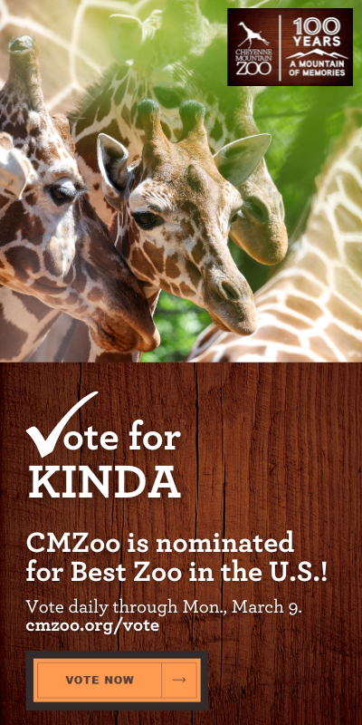 Vote for CMZoo for BEST ZOO in USAToday's 10Best Readers' Choice Awards