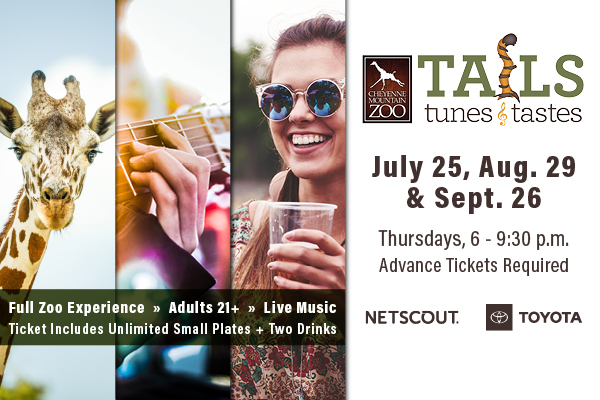 Tails, Tunes & Tastes, July 25, AUgust 29, September 26, 2024