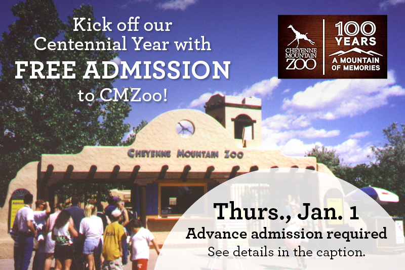 Centennial FREE Day promo graphic January1, 2026.