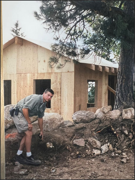 Bob Chastain as Horticulture Curator in the 1990s, Cheyenne Mountain Zoo
