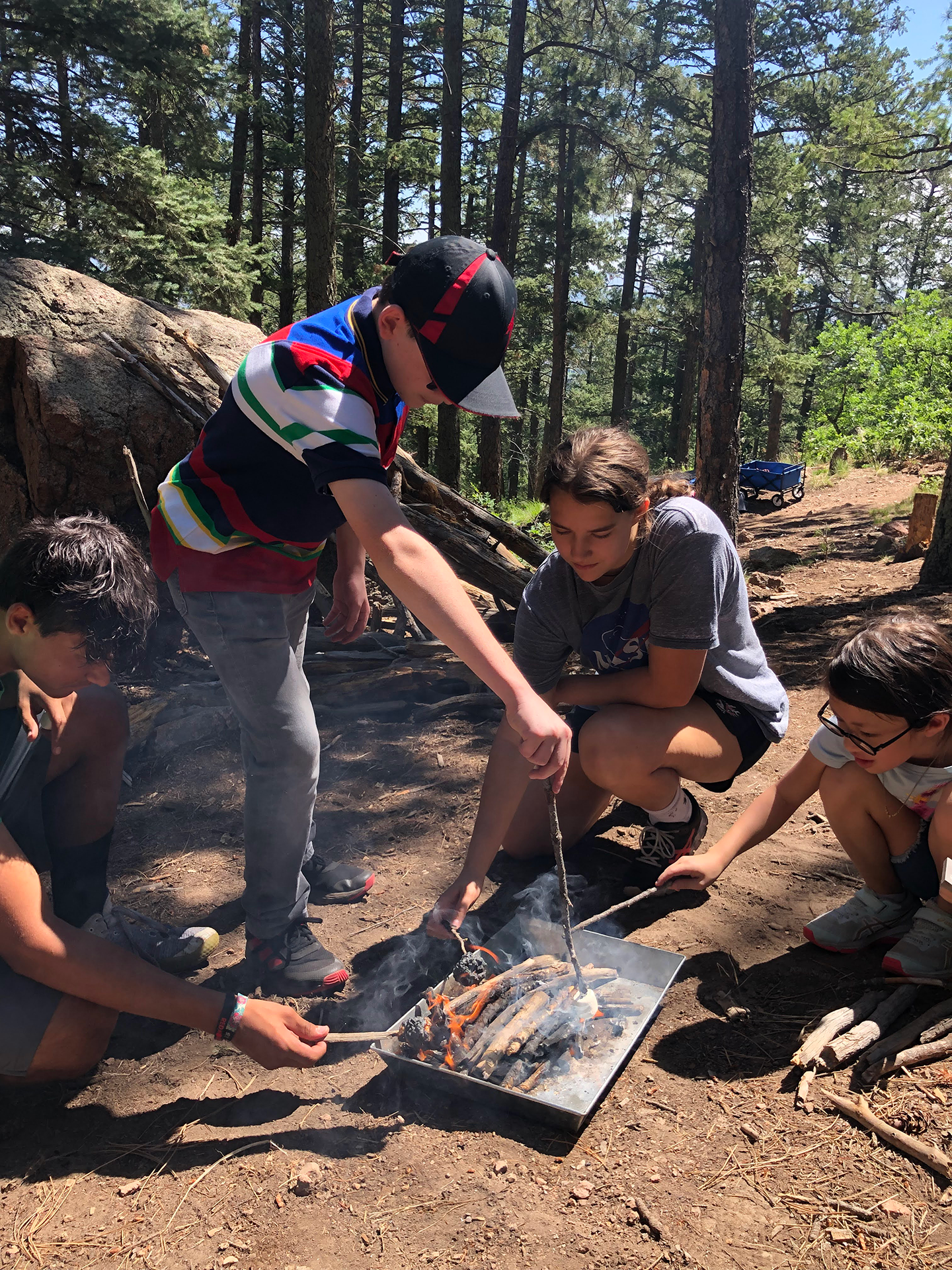 Outdoor School - wilderness survival fire making class